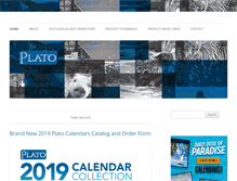 Tablet Screenshot of platocalendars.com